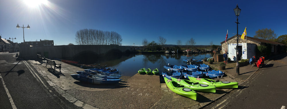 Wareham Boat hire use kayaks and canoes supplied by Bournemouth Canoes