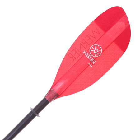 Werner Shuna touring and sea kayak paddle in Red