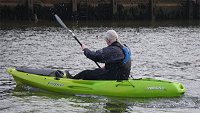 Moken 10 angler glides along the water
