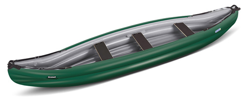 Gumotex Scout 3 Seater Open Canoe Style Inflatable Canoe 