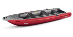 Gumotex Ruby inflatable canoe capable of taking a small engine