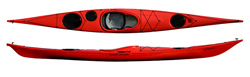 Northshore Atlanic Plastic Sea kayak