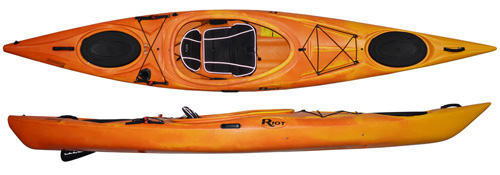 Riot Enduro 13 Perfect for Longer Day Touring Trips and Multi Day Expeditions on Calm Waters and Rivers