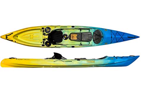 Viking Kayaks Profish Reload the daddy of all fishing kayaks, the Profish relaod is packed with all the features you need and want from a sit on top angling kayak