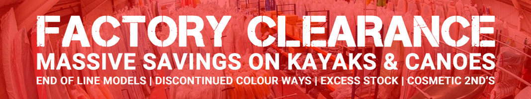 Factory Clearance Offers On Kayaks And Canoes At Bournemouth Canoes