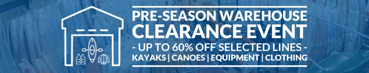 Bournemouth Canoes Pre-Season Warehouse Clearance Event