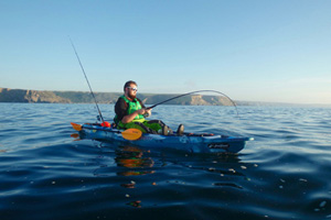 Kayak fishing equipment 