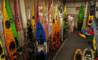 Bournemouth Canoes Kayak Showroom