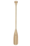 Enigma Key Traditional Wooden Open Canoe Paddle