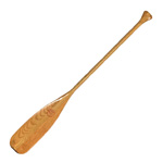 Lightweight Wooden Beavertail Canoe Paddle