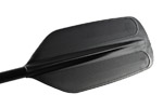 Ruk Alloy Canoe Paddle with Black Blade Colour