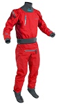 Palm Atom Whitewater dry suit in flame chilli the top of the range drysuit