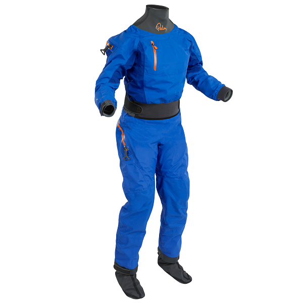 Palm atom womens white water dry suit