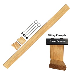 Open Canadian Canoe Kneeling Thwart Kit From Enigma Canoes