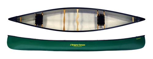 Enigma Canoes Prospector 17 in Green