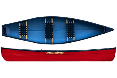 Enigma Canoes Square Stern 126 - Red