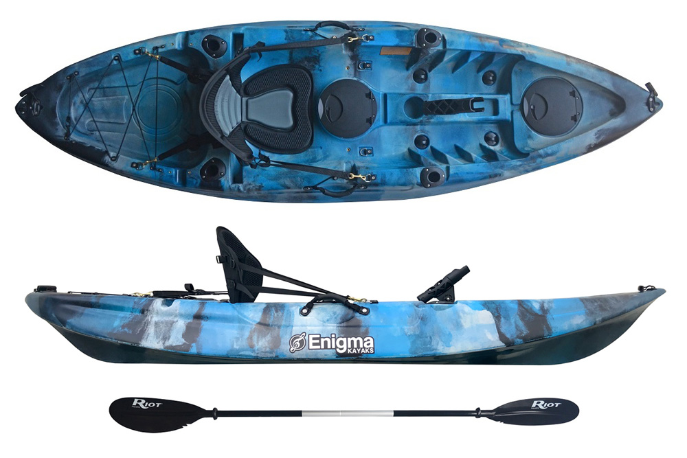 Enigma Kayaks Cruise Angler Galaxy Deluxe Package