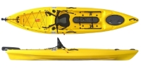 Enigma Kayaks Fishing Pro 12 in the Yellow colour