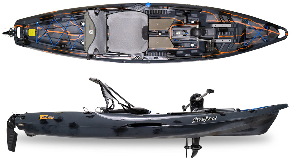 Seastream Angler 120 PD - Fishing Kayaks