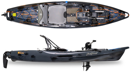Flash PD from Feelfree, Compact and Stable Fishing Kayak
