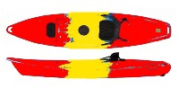 Feelfree Juntos Red Yellow Red Colour