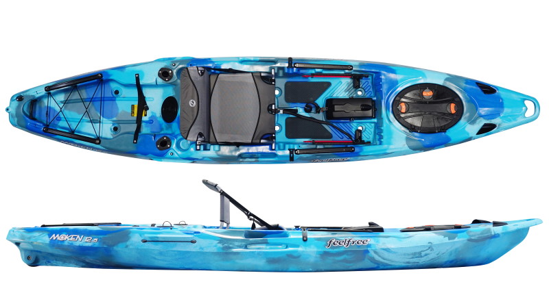 Feelfree Moken 12.5 V2 Updated Fishing Kayak Stable Top Model