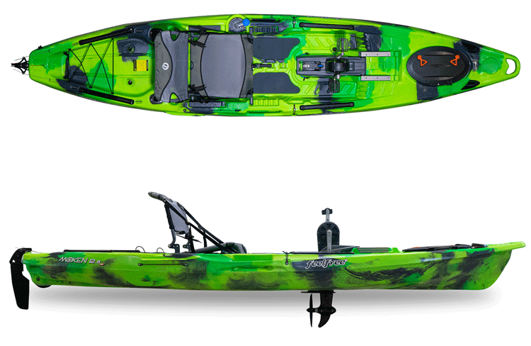 Feelfree Moken 12.5 Angler PDL Pedal Fishing Kayak