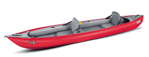 Gumotex Thaya two person sit on top inflatable kayak with a drop stitch hard floor