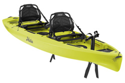 Hobie Kayaks Compass Duo budget tandem mirage drive pedal sit on top kayak