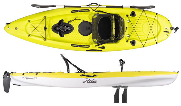 Hobie Kayaks with Mirage Drive Systems available from Bournemouth Canoes
