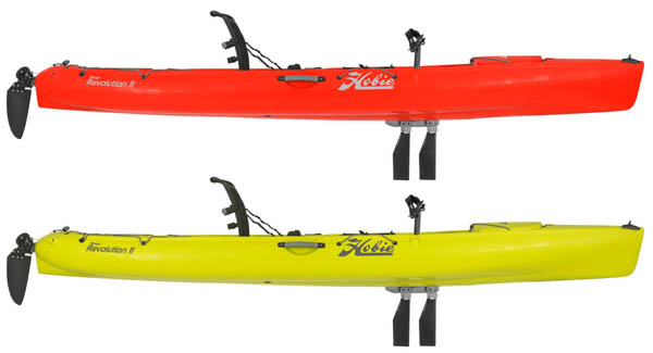 Hobie Revolution 11 - Red Hibiscus | Seagrass Green