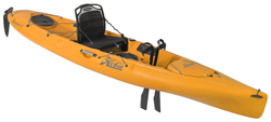 Hobie Mirage Revolution 13 in Papaya Orange