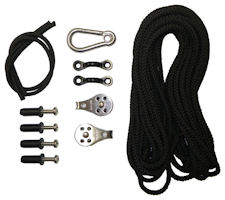 Canoe Shops Group Anchor Trolley Kit Allowing You To Deploy Your Anchor Front And Rear of Your Sit On Top Fishing Kayak