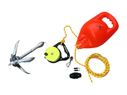 CSG Anchor Kit, including dive reel, anchor and buoy for kayaking fishing