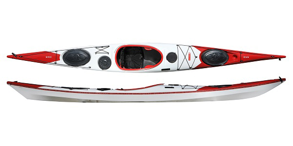 Norse Idun Sea Kayak Red White