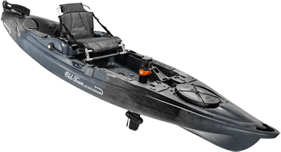 Old Town Sportsman BigWater PDL 132 Pedal Drive Kayak in Steel Camo