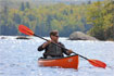 Paddling the Old Town Next canoe