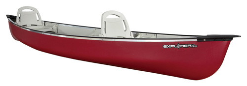 Pelican Explorer 14.6 Open Canadian Canoe 3 seater perfect for family paddling