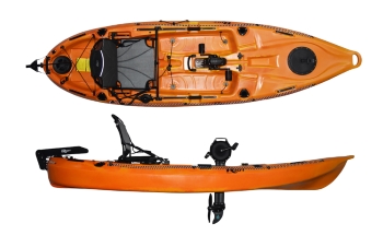 Riot Mako 10 Pedal Drive Affordable Kayak