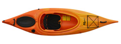 Riot Quest 9.5 Recreational Kayak with a large cockpit Perfect For Calm Water Touring On Rivers And Lakes