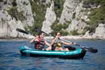 Paddling the Sevylor Madison inflatable kayak