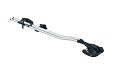 Thule Outride 561 Roof Mounted Bike Carrier Secured by the front axle