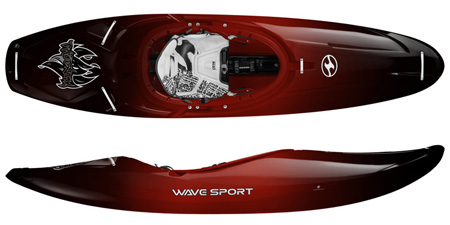 Wave Sport Phoenix Whitewater Kayak Perfect For Rapids and Creeks 