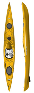 Cyber Yellow Wave Sport Hydra Touring Kayak