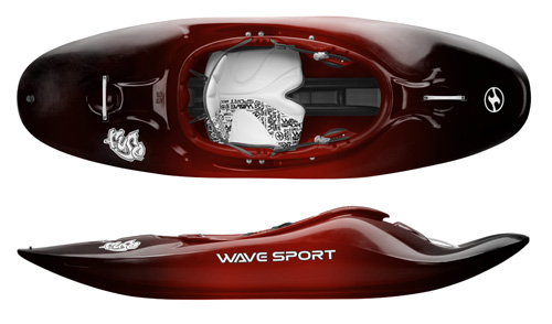 Wavesport Fuse river running playboat from Bournemouth Canoes