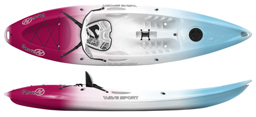 Wavesport Scooter used to be the Perception Scooter Whiteout Sit On Top Kayak Formally The Perception Scooter